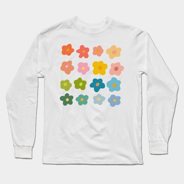 Flowers Long Sleeve T-Shirt by ShayliKipnis